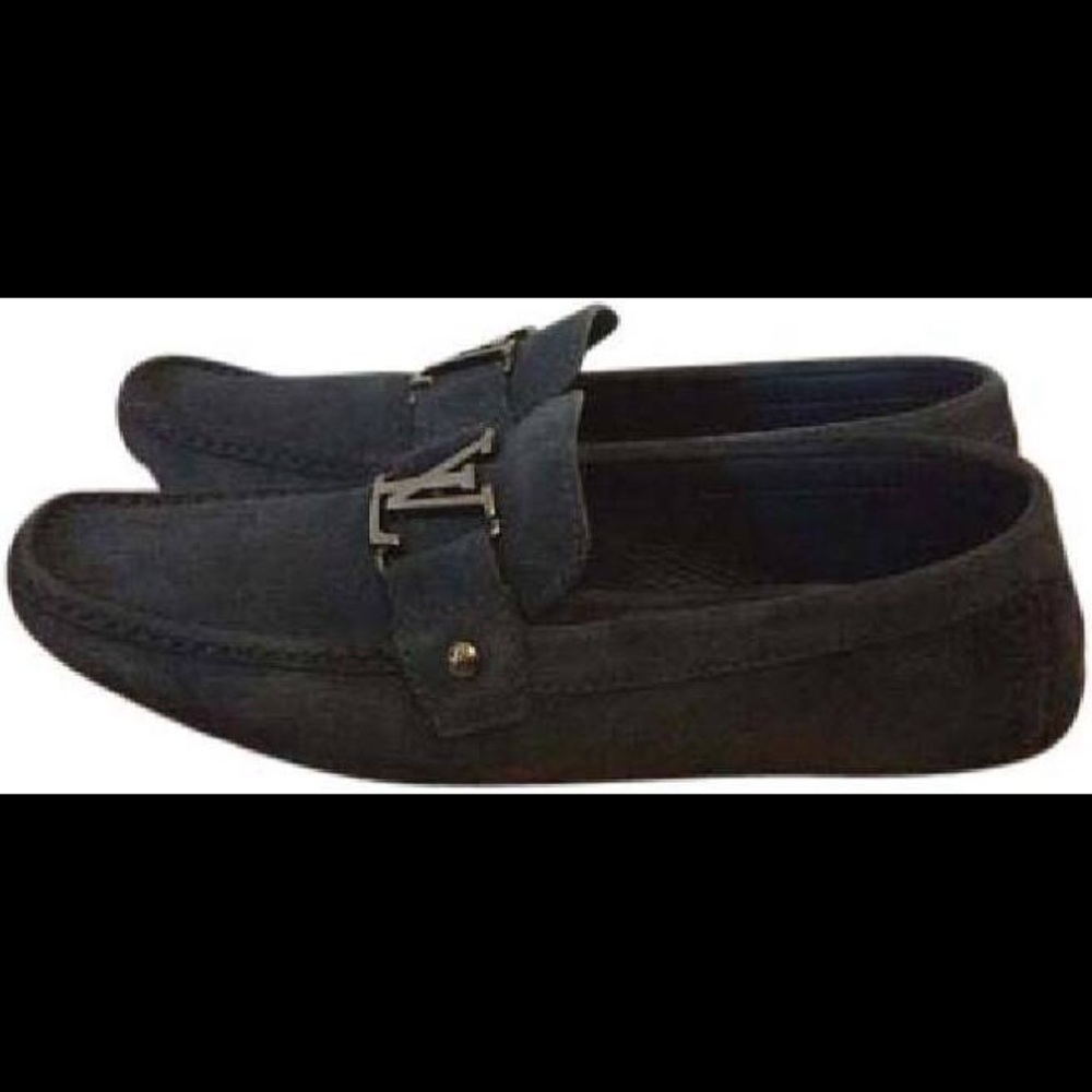 Louis Vuitton Suede Loafers